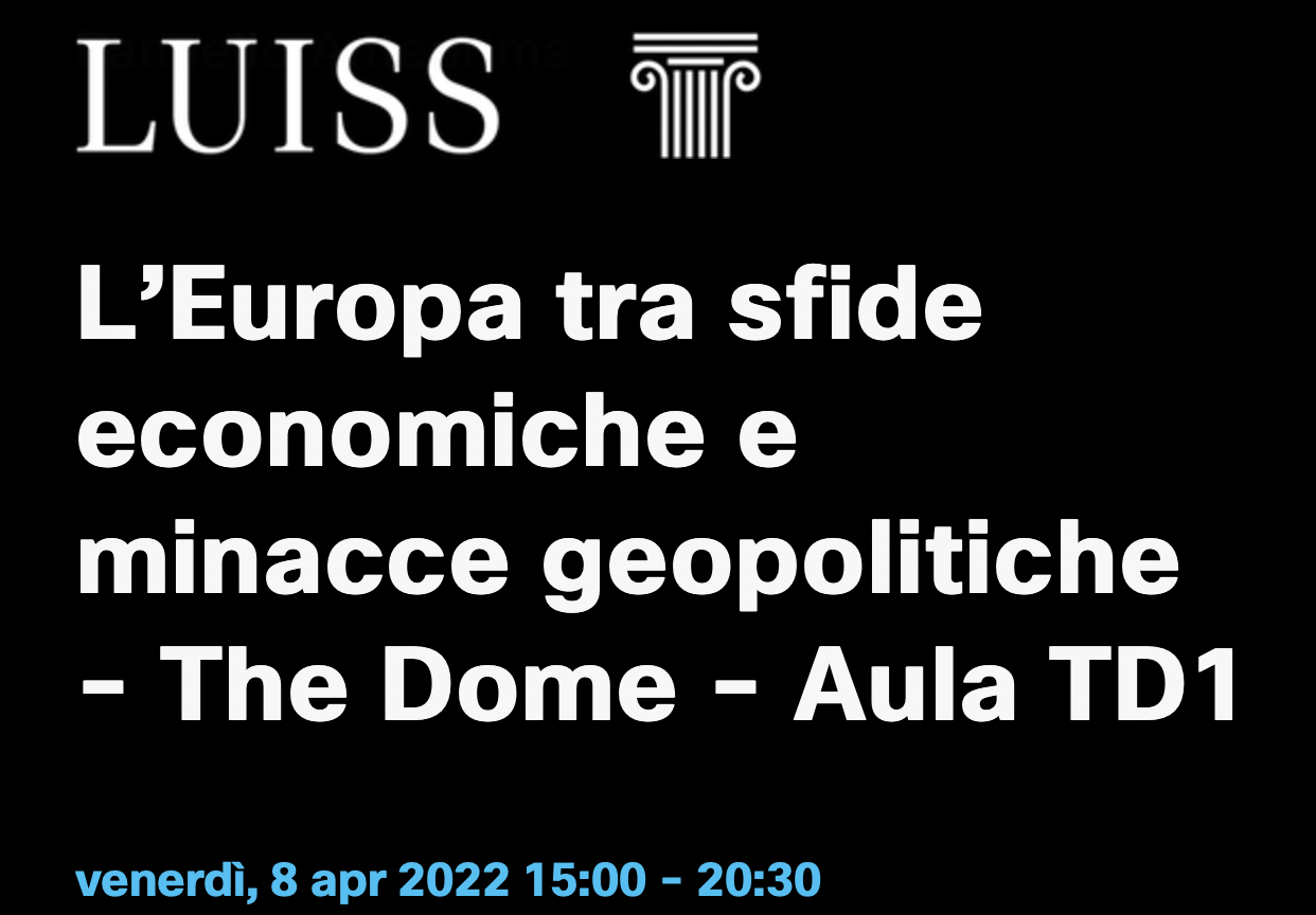 L’Europa tra sfide economiche e minacce geopolitiche